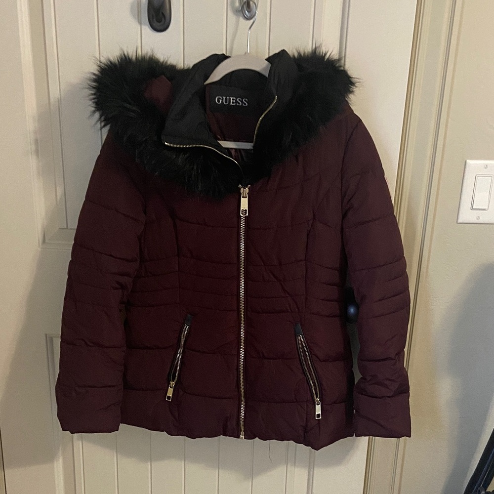 Guess Faux Fur Coat